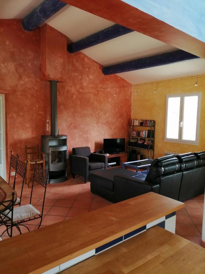 Le Soleil Du Ventoux Villa Entrechaux Dış mekan fotoğraf