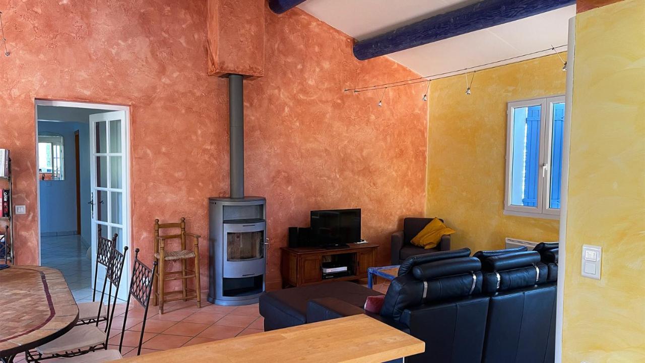Le Soleil Du Ventoux Villa Entrechaux Dış mekan fotoğraf
