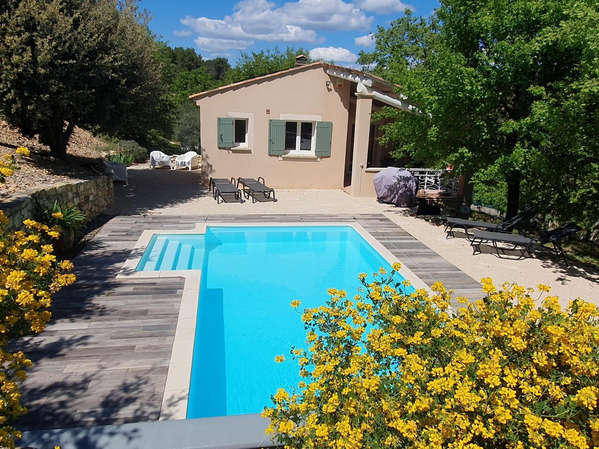 Le Soleil Du Ventoux Villa Entrechaux Dış mekan fotoğraf