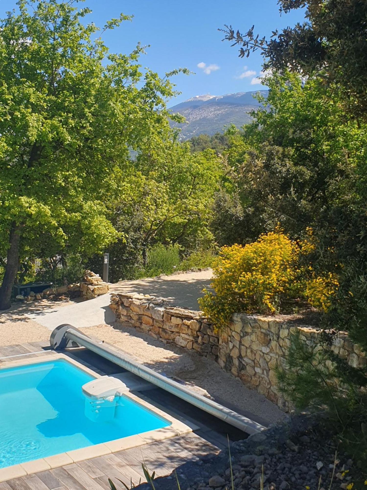 Le Soleil Du Ventoux Villa Entrechaux Dış mekan fotoğraf